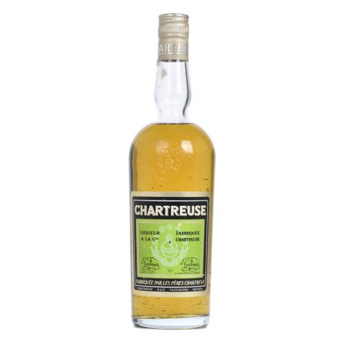 CHARTREUSE. Collector's bottle, green liquor, circa 1970 - 1975.