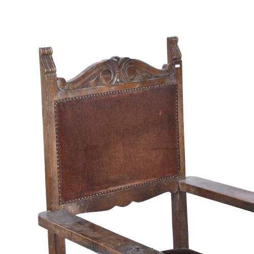 Alphonsine friar&#39;s armchair, second half of the 19th centur