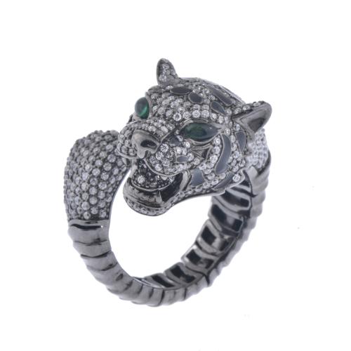 Panther-shaped ring.