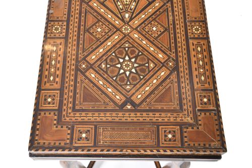 Syrian gaming table, 20th century.