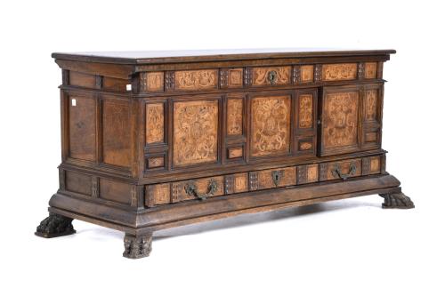 Catalan hope chest, probably from the region around Lleida,