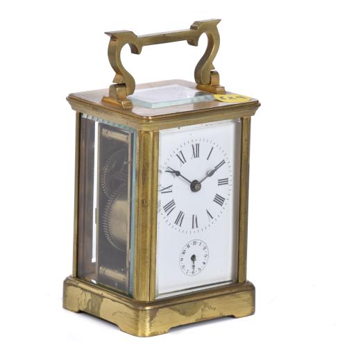 English carriage clock, second half of the 19th century.