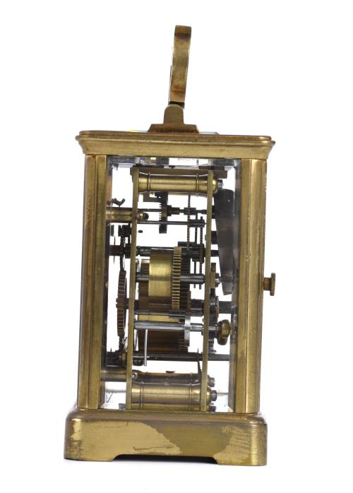 English carriage clock, second half of the 19th century.