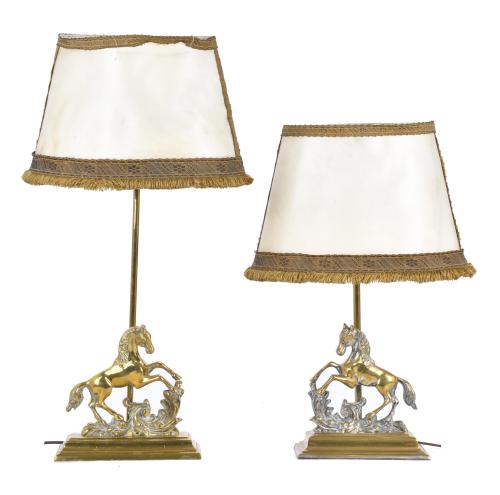 VALENTÍ. Pair of table lamps, circa 1960.