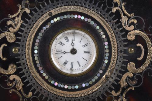 Cigar case with Napoleon III watch, 19th century.