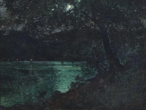 LLUÍS GRANER (1863-1929) "Nocturno".