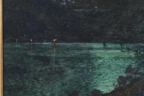 LLUÍS GRANER (1863-1929) "Nocturno".