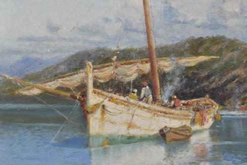 FRANCISCO HERNÁNDEZ MONJO (1862-1937). "Marina".