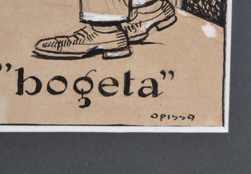 RICARD OPISSO (1880-1966). "La "bogeta"", circa 1920.